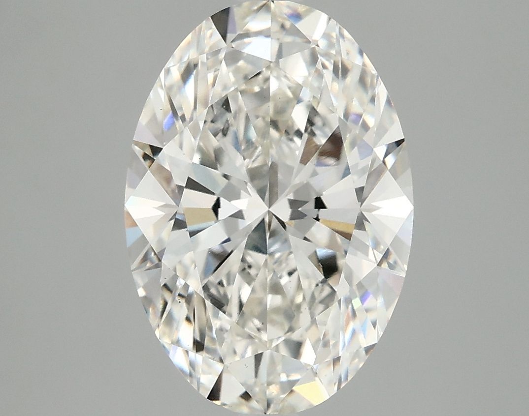 3.80 ct. oval Lab Grown Diamond front image