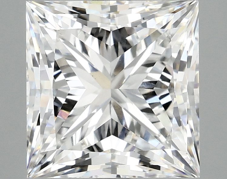 4.09 ct. princess Lab Grown Diamond front image