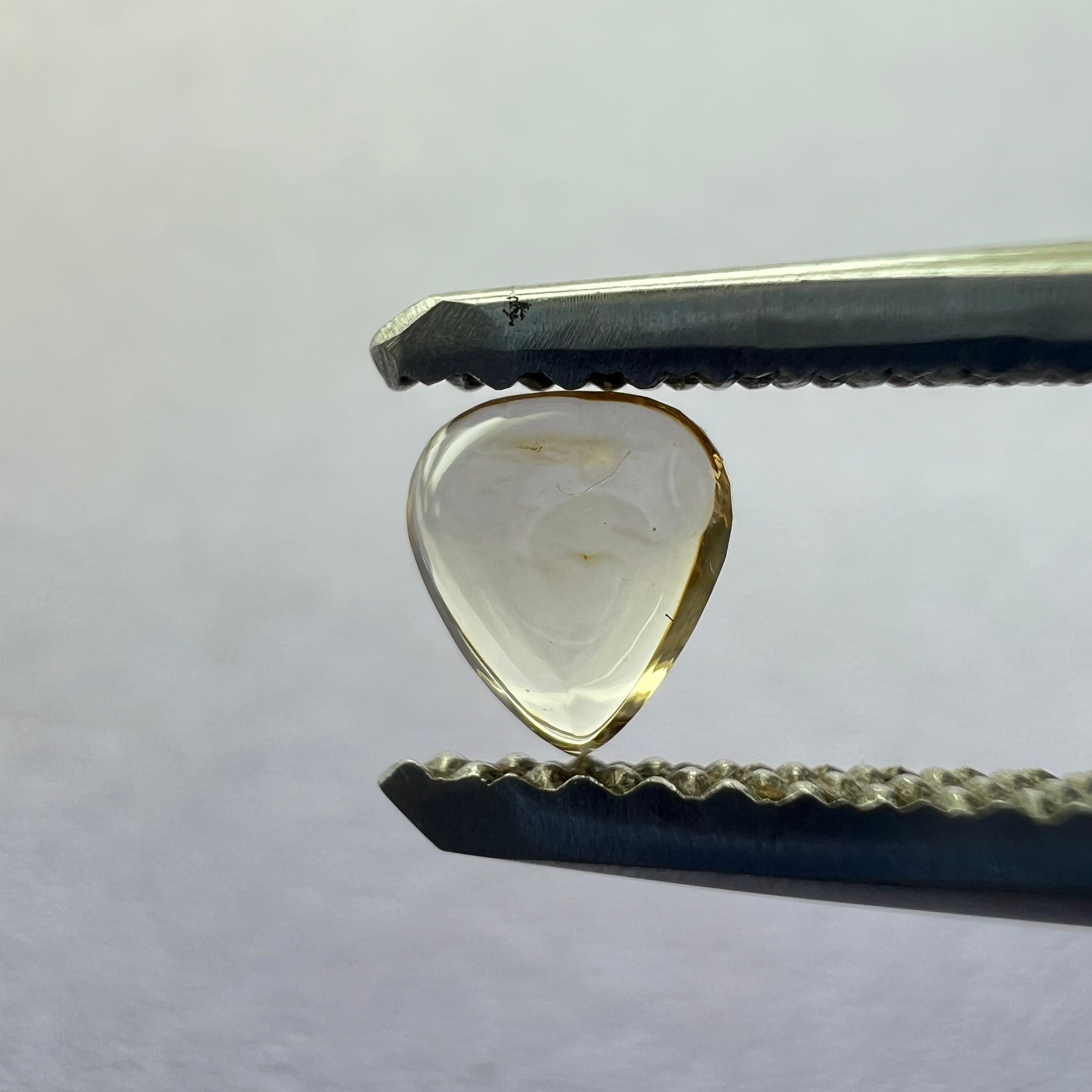 0.23ct Heart CHAMPAGNE VVS2