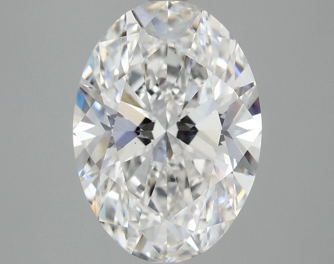 4.06 ct. oval Lab Grown Diamond front image