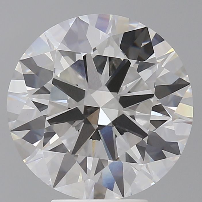 5.54 ct. round Lab Grown Diamond front image
