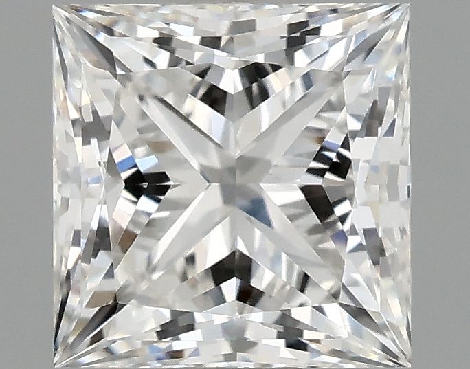 1.1 ct lab-grown Princess Diamond