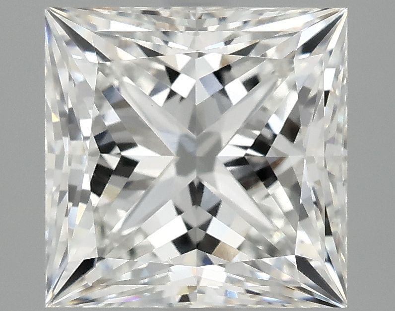 2.57 ct. princess Lab Grown Diamond front image