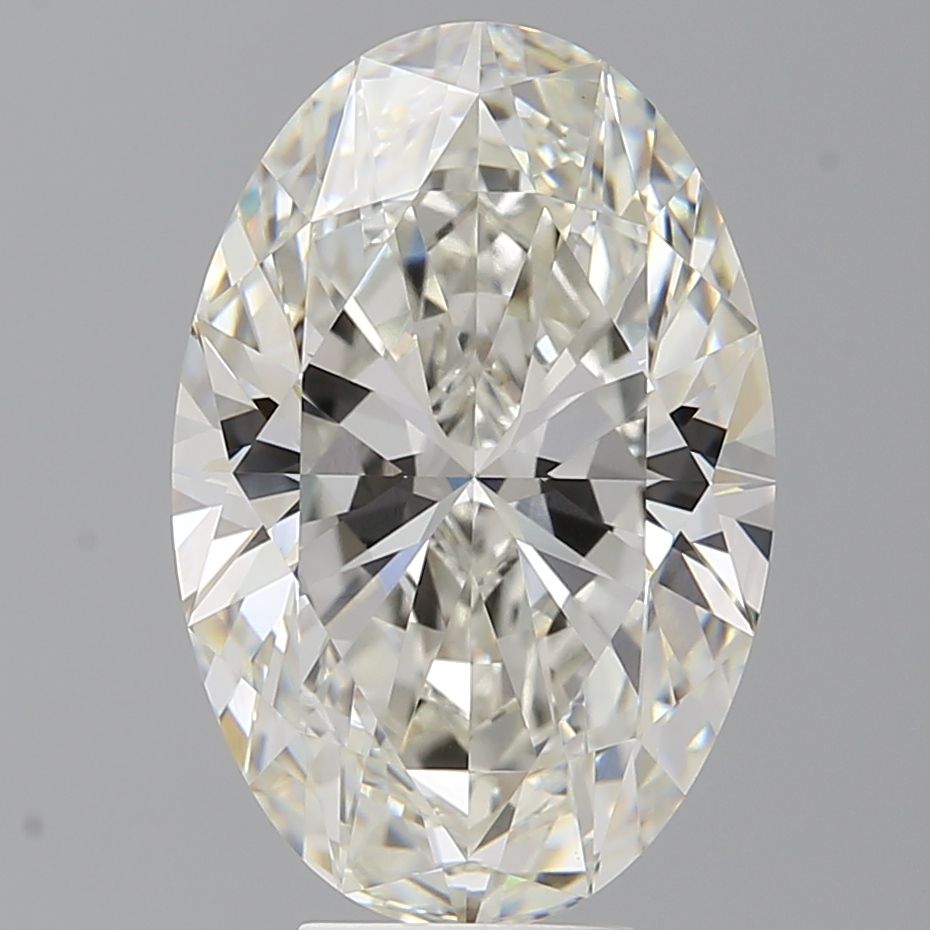 7.04 ct. oval Lab Grown Diamond front image