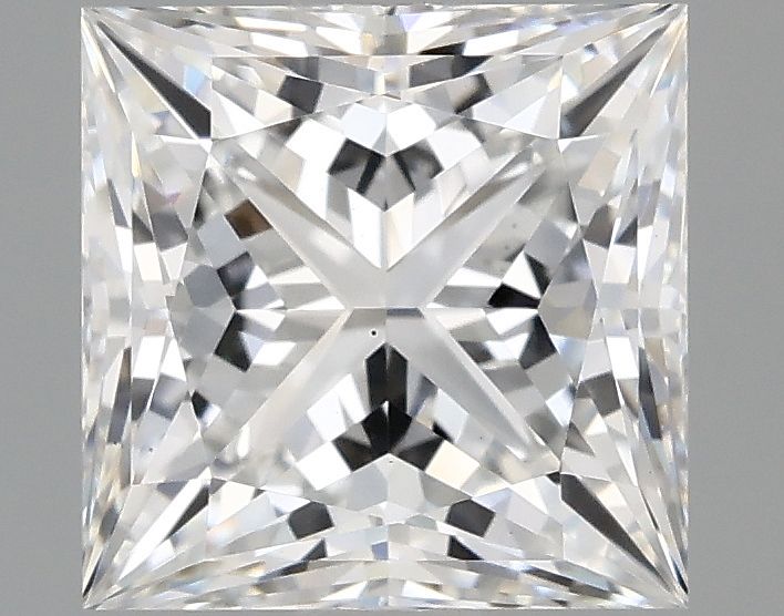 2.09 ct. princess Lab Grown Diamond front image