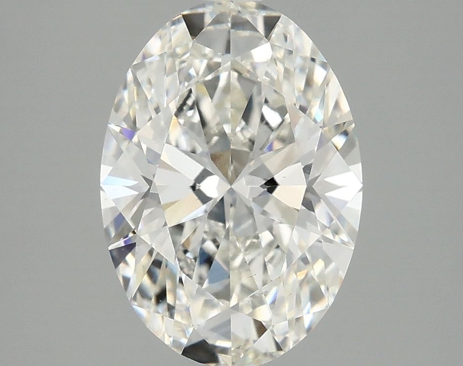 2.87 ct. oval Lab Grown Diamond front image