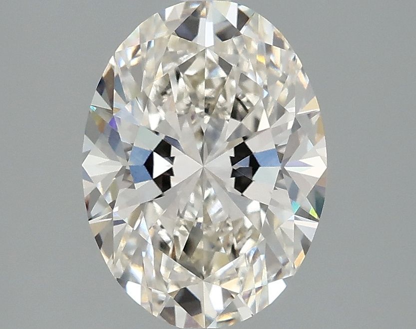 2.10 ct. oval Lab Grown Diamond front image