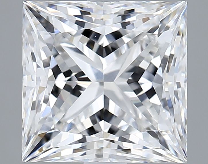 3.09 carat e VVS2 EX Cut IGI princess diamond
