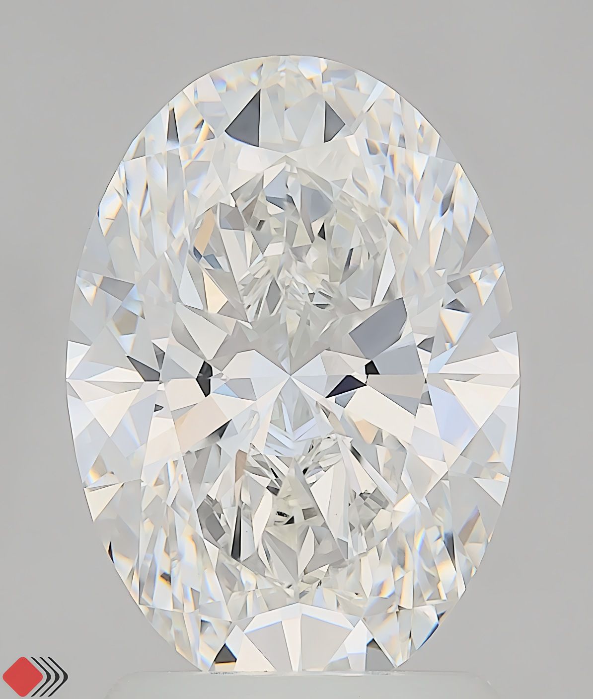 2.09 ct. oval Lab Grown Diamond front image