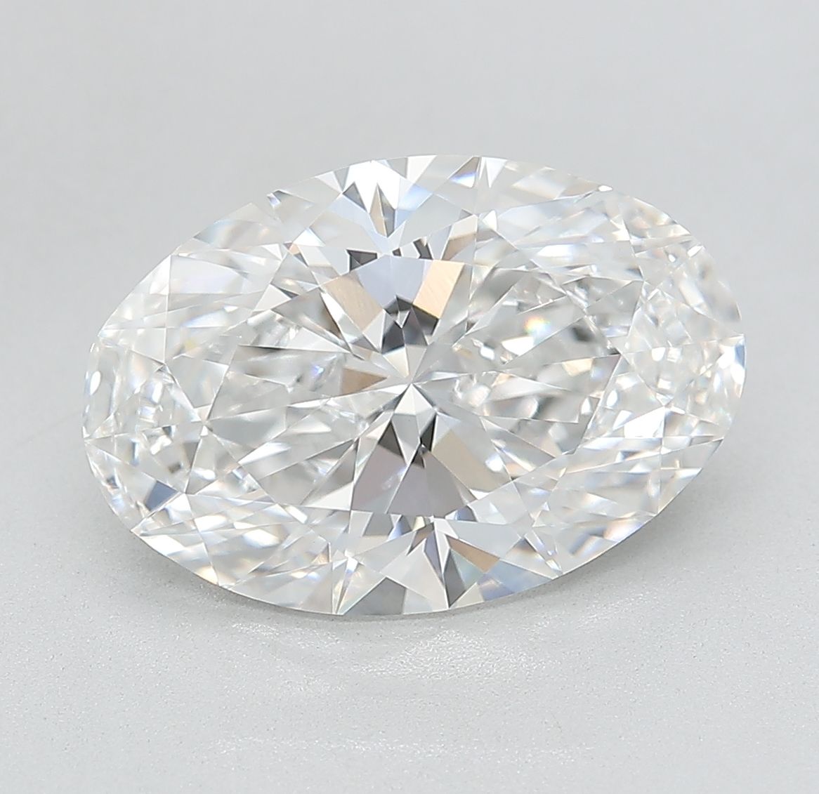 4.85 ct. oval Lab Grown Diamond front image