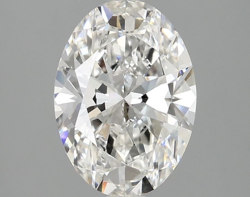 2.10 ct. oval Lab Grown Diamond front image