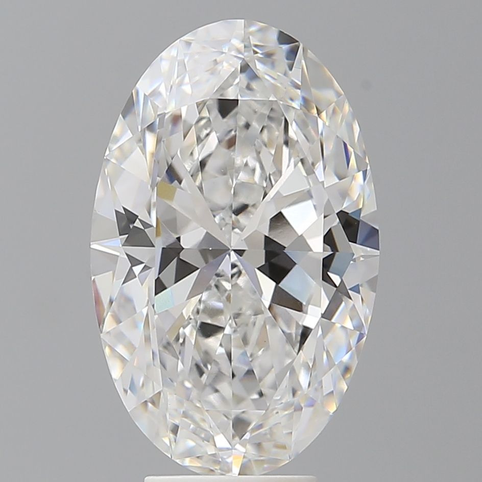 6.04 ct. oval Lab Grown Diamond front image