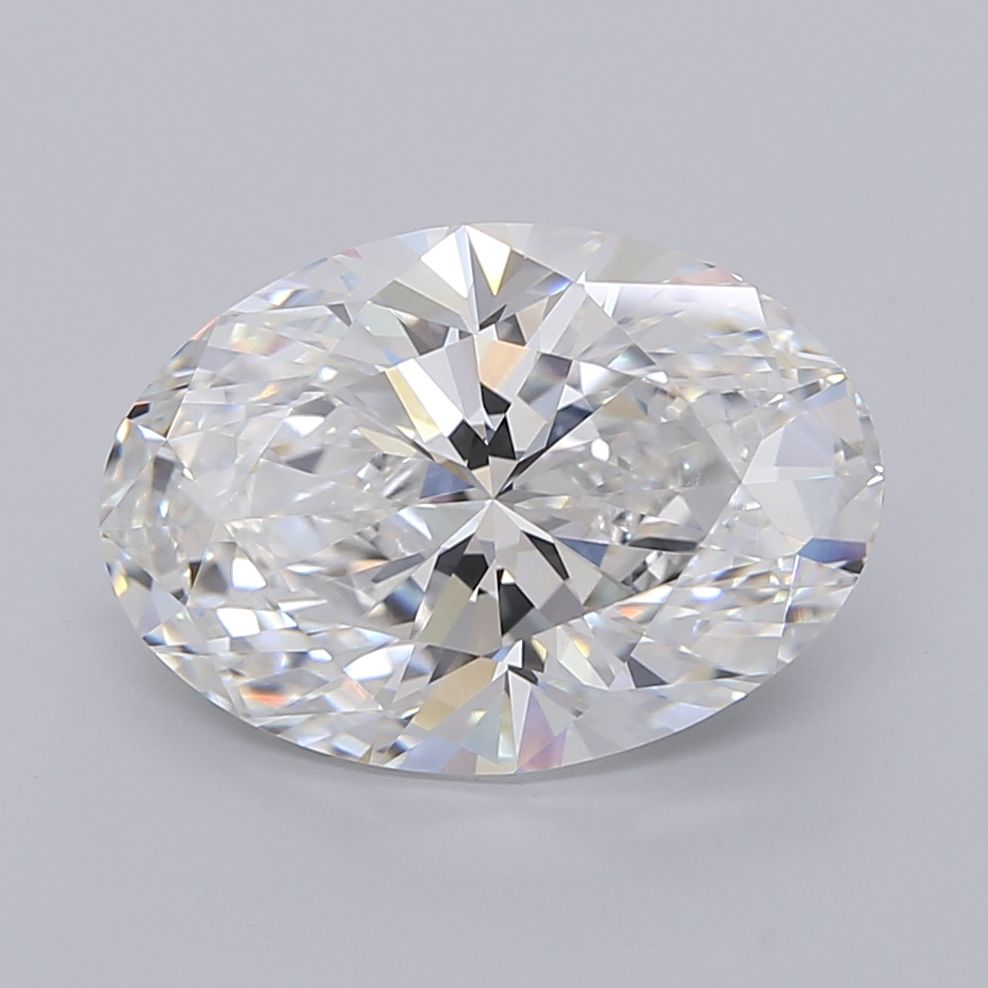 5.04 ct. oval Lab Grown Diamond front image