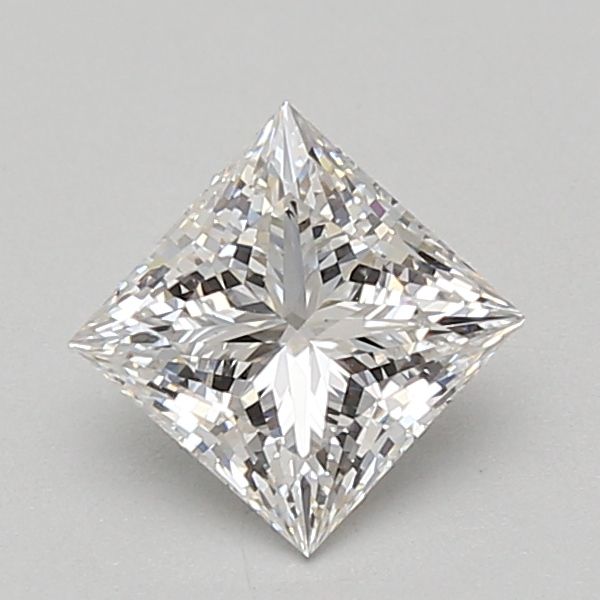 1.1 ct lab-grown Princess Diamond