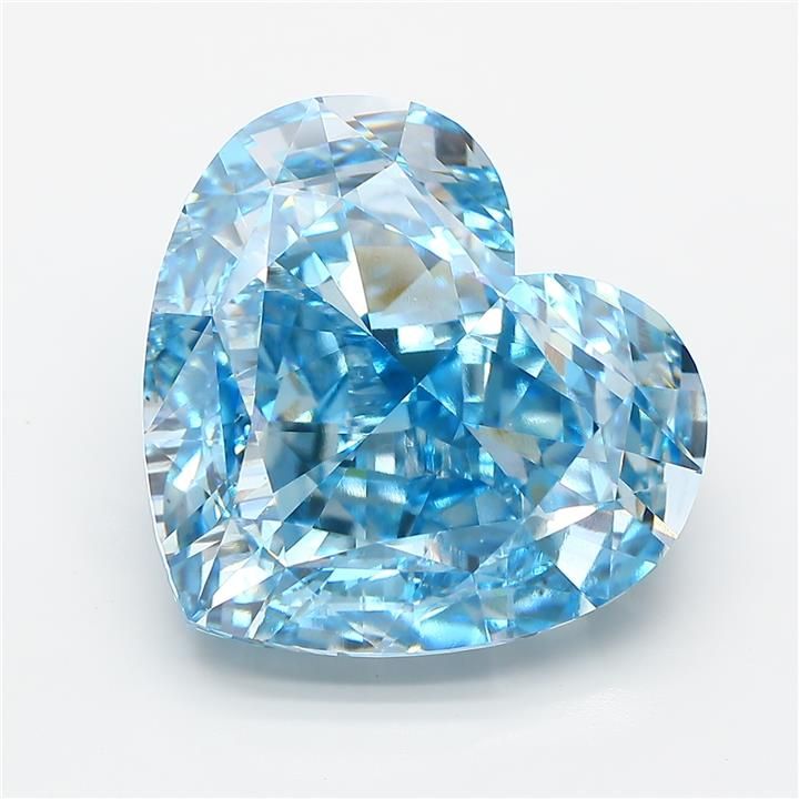 16.63 ct. heart Lab Grown Diamond front image