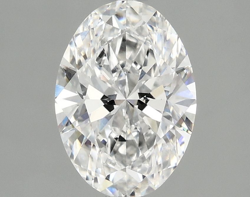 1.45 ct. oval Lab Grown Diamond front image