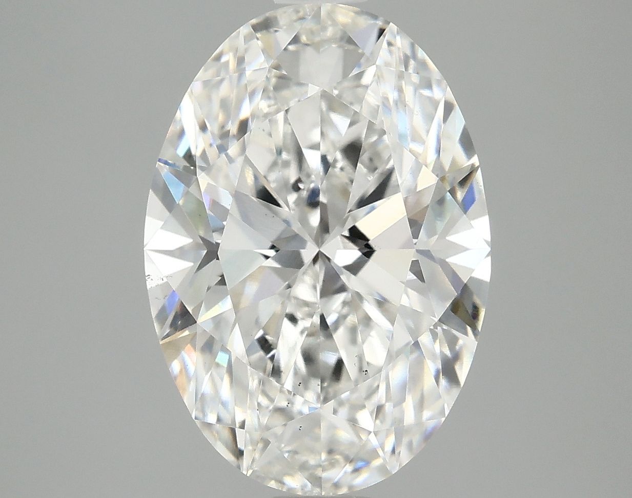 3.93 ct. oval Lab Grown Diamond front image