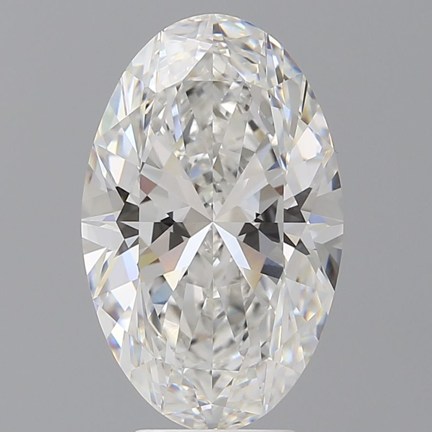 5.50 ct. oval Lab Grown Diamond front image