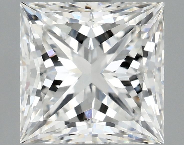 2.09 ct. princess Lab Grown Diamond front image