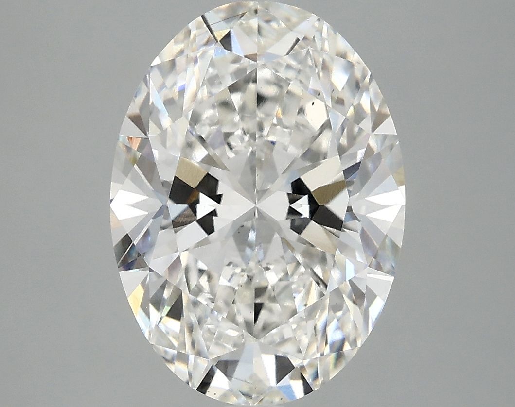 4.07 ct. oval Lab Grown Diamond front image