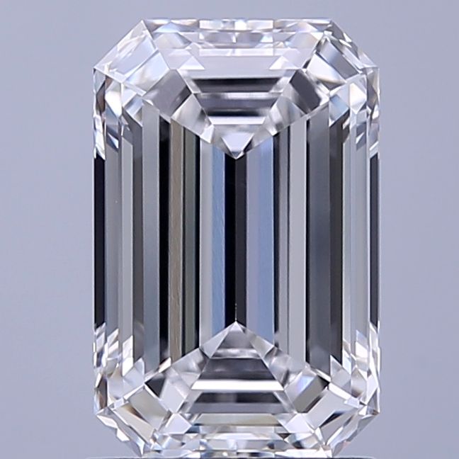 1.85 ct. emerald Lab Grown Diamond front image