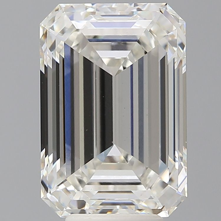 6.58 ct. emerald Lab Grown Diamond front image