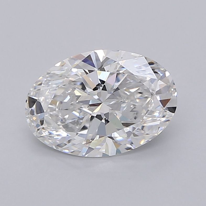 2.03 ct. oval Lab Grown Diamond front image