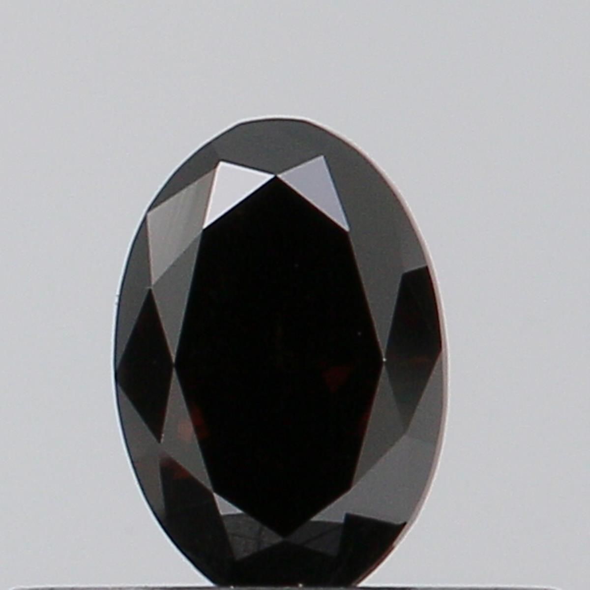 0.30ct Oval BLACK VS2
