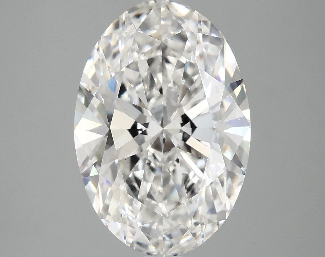 3.89 ct. oval Lab Grown Diamond front image