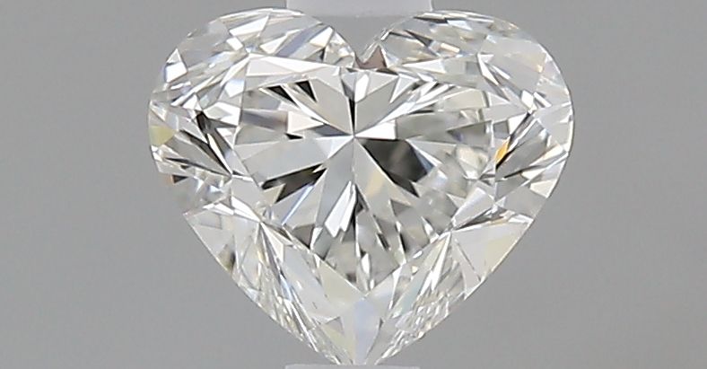 0.7 Carat Heart Diamond F IF