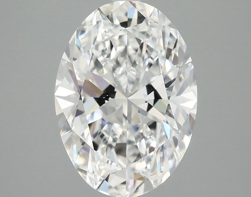 3.01 ct. oval Lab Grown Diamond front image