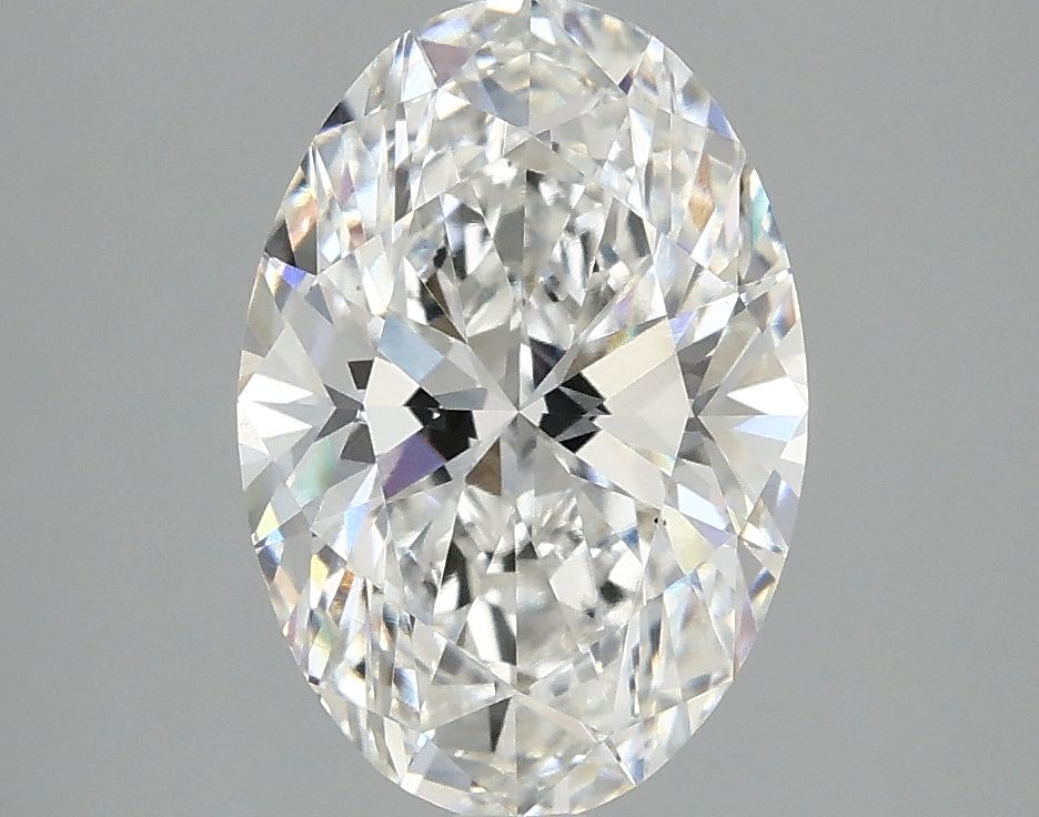 2.55 ct. oval Lab Grown Diamond front image