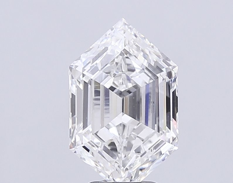 4.09 ct lab-grown Hexagonal Diamond