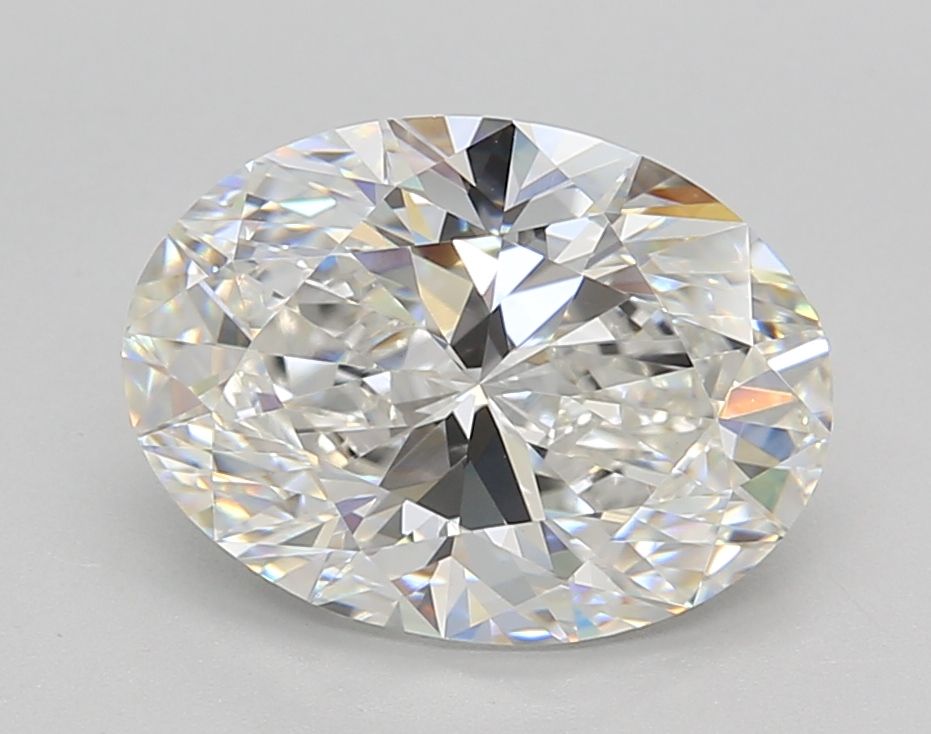 2.85 ct. oval Lab Grown Diamond front image