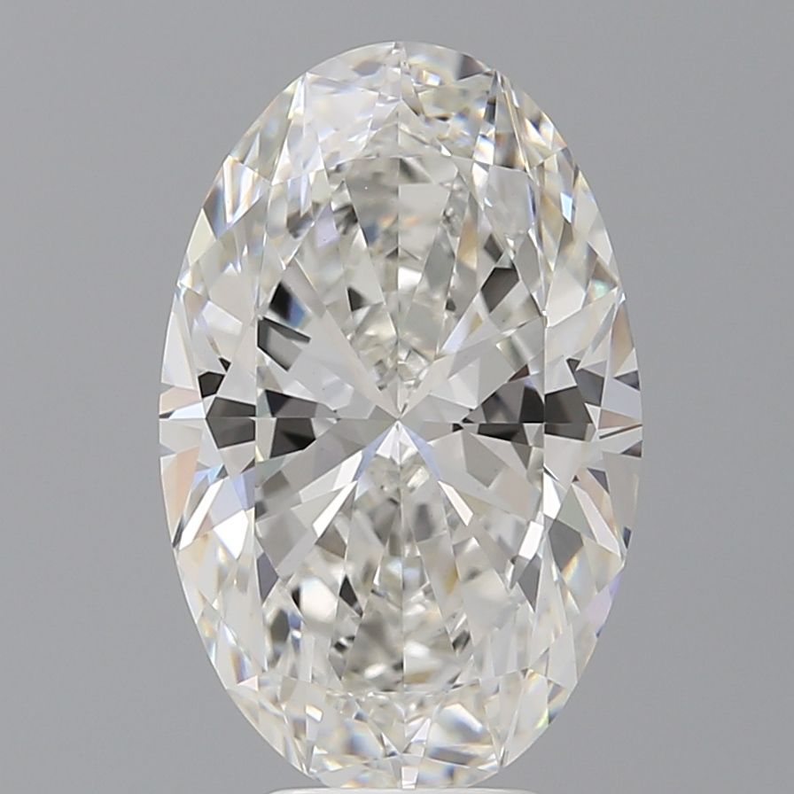 5.58 ct. oval Lab Grown Diamond front image