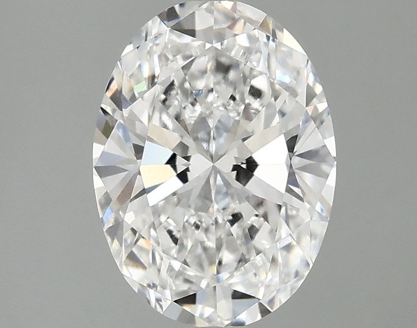 2.01 ct. oval Lab Grown Diamond front image
