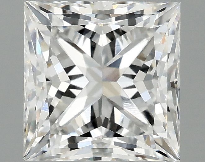 2.10 ct. princess Lab Grown Diamond front image