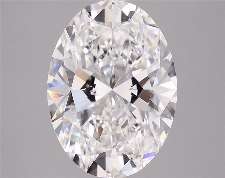 3.45 ct. oval Lab Grown Diamond front image