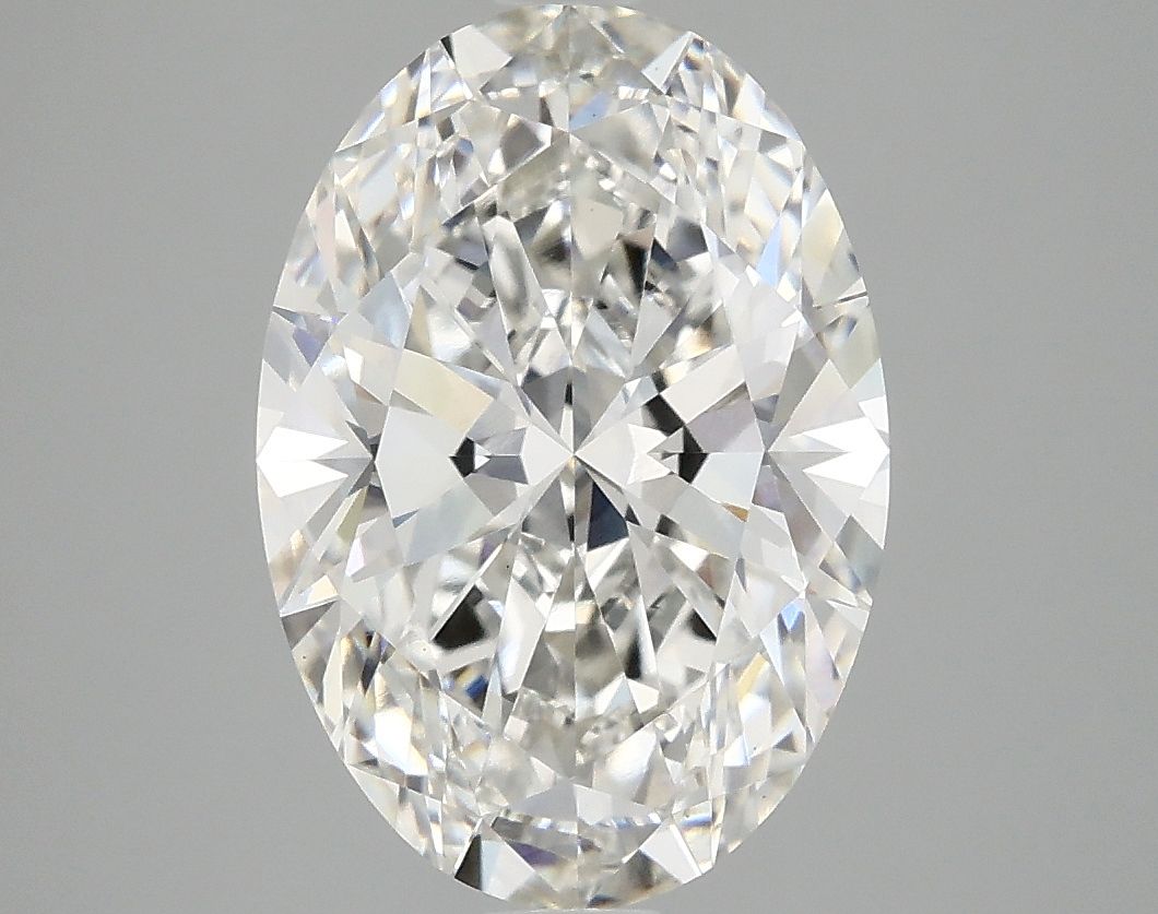 3.75 ct. oval Lab Grown Diamond front image