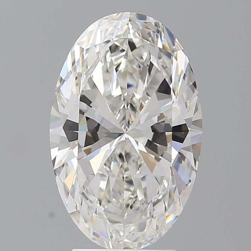 4.02 ct. oval Lab Grown Diamond front image