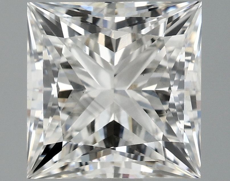 2.10 ct. princess Lab Grown Diamond front image
