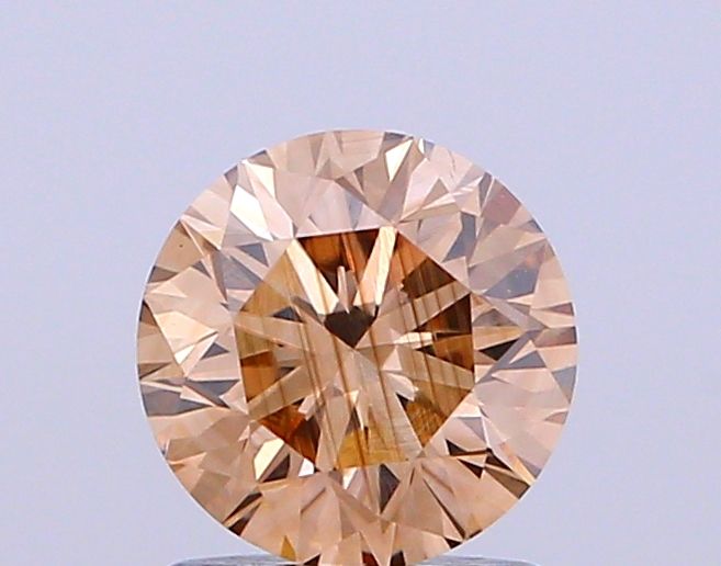 1.06 Carat Round Diamond Very Light Brown VVS2