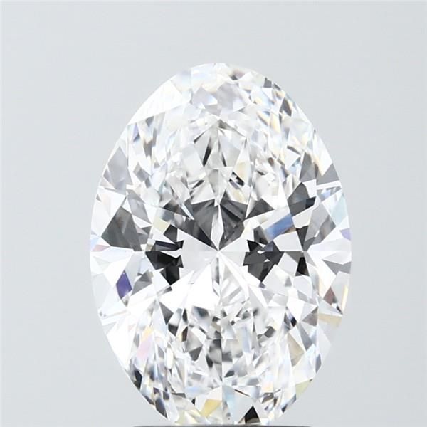 3.09 ct. oval Lab Grown Diamond front image