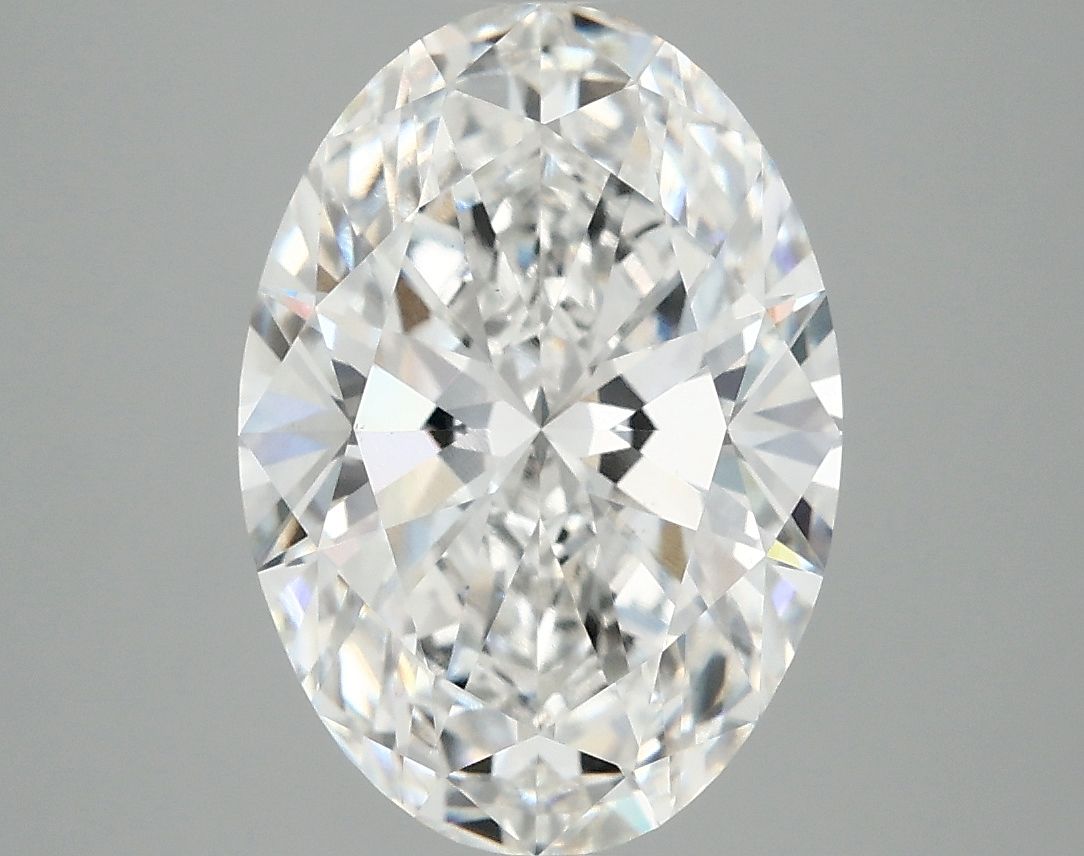 3.94 ct. oval Lab Grown Diamond front image