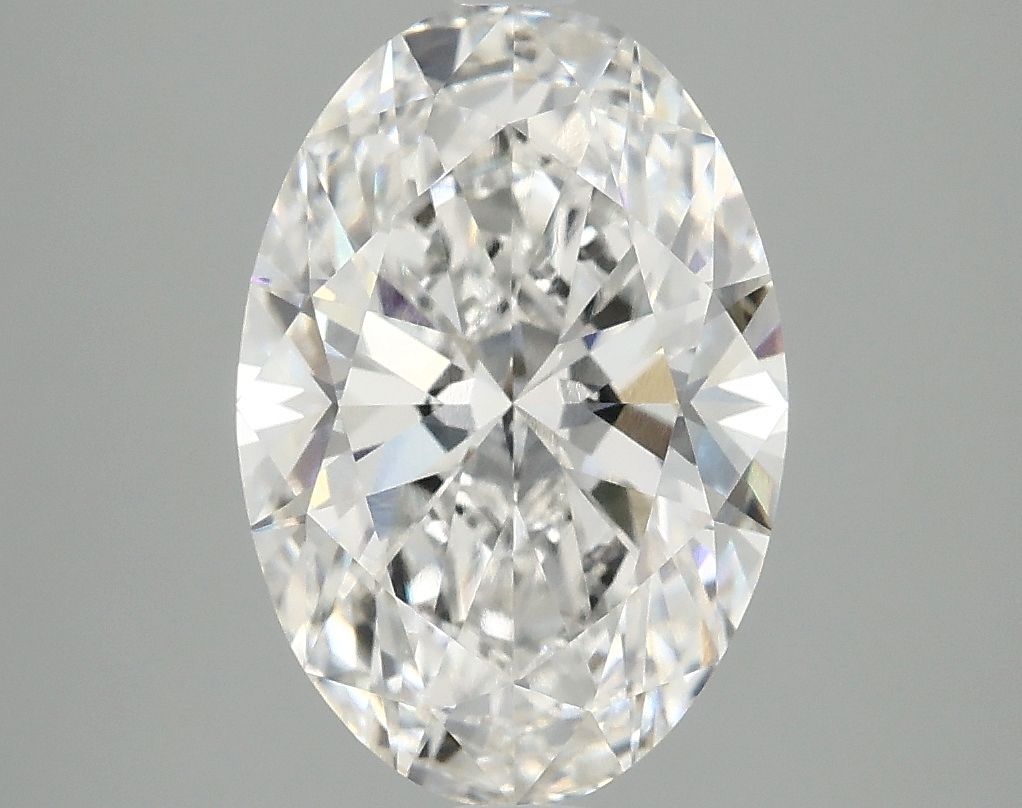 3.08 ct. oval Lab Grown Diamond front image
