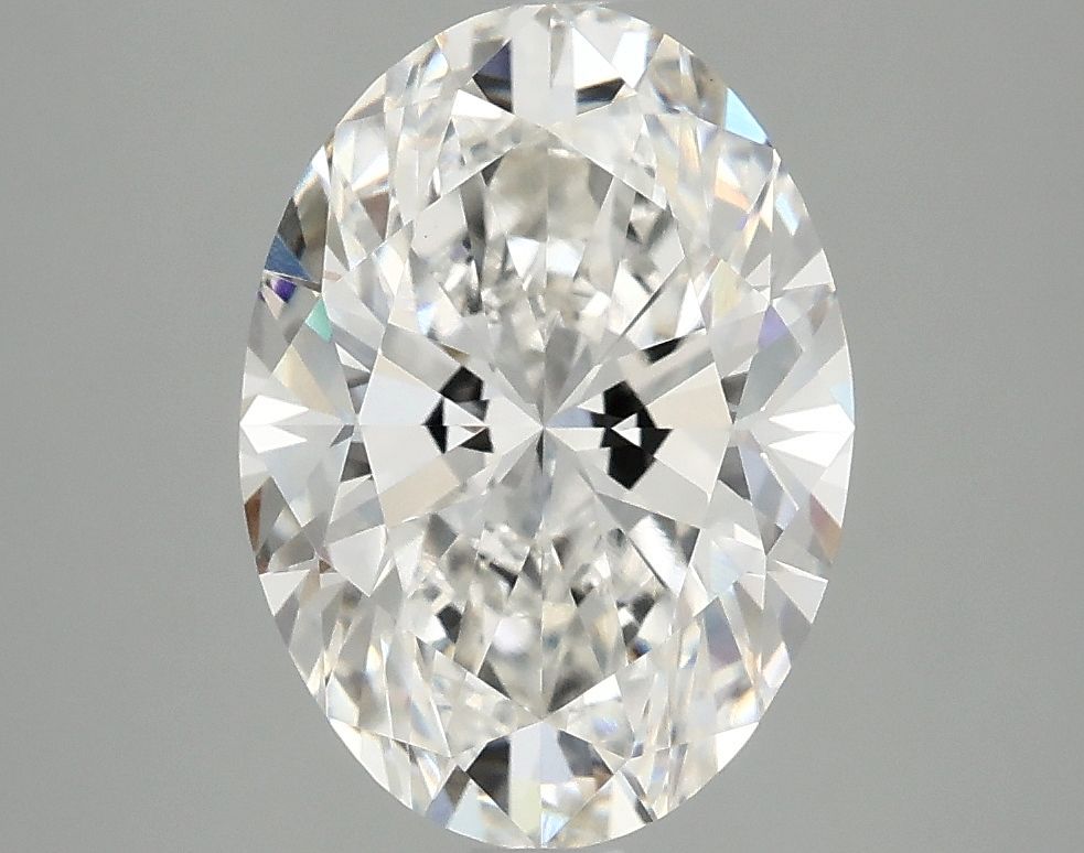 3.02 ct. oval Lab Grown Diamond front image