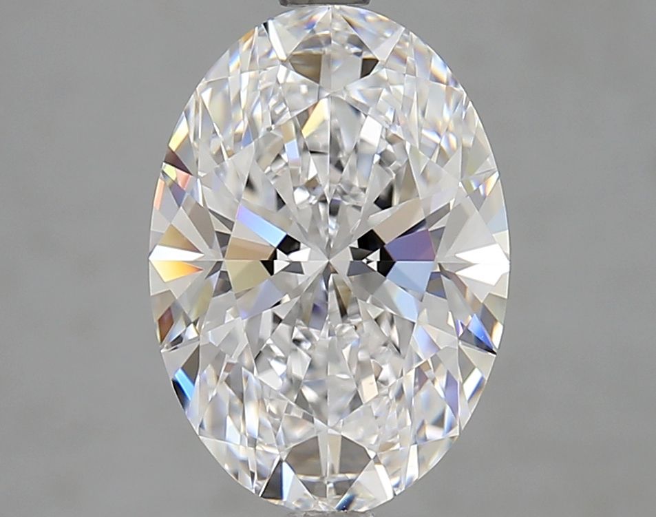 3.10 ct. oval Lab Grown Diamond front image