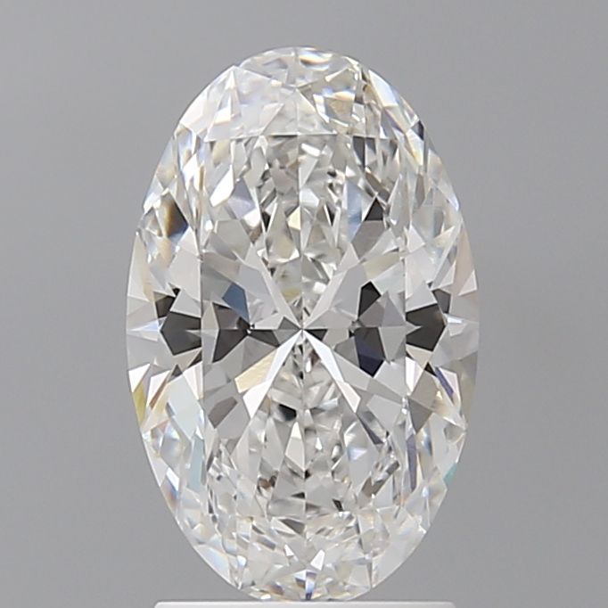 2.09 ct. oval Lab Grown Diamond front image