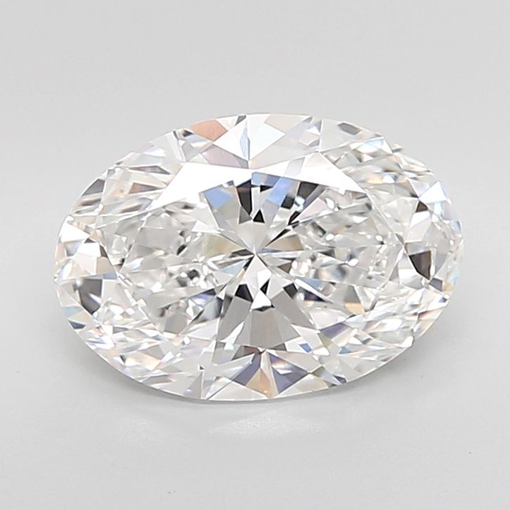 5.00 ct. oval Lab Grown Diamond front image