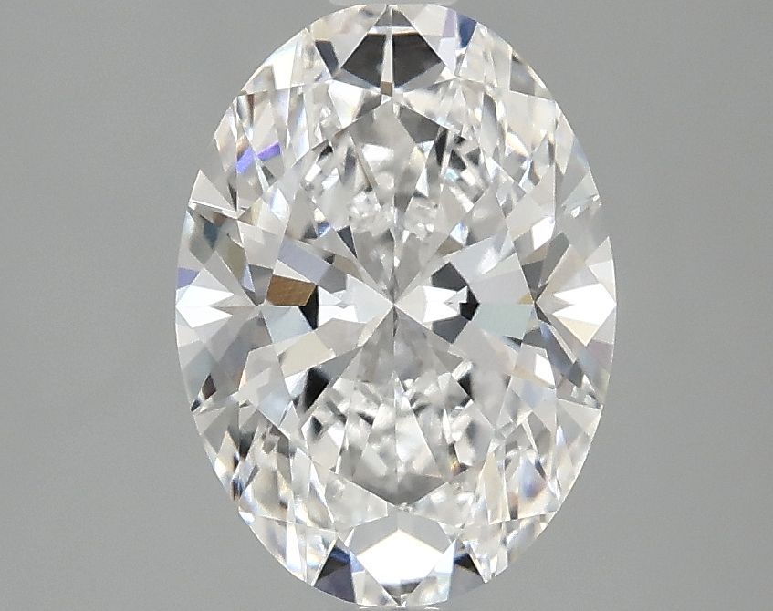 2.07 ct. oval Lab Grown Diamond front image
